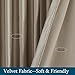 PRIMROSE Taupe Curtains 96 inch for Living Room,2 Panels Velvet Drapes Blackout Rod Pocket Back Tab Window Treatment Room Darkening Decorative Thick Curtains for Bedroom