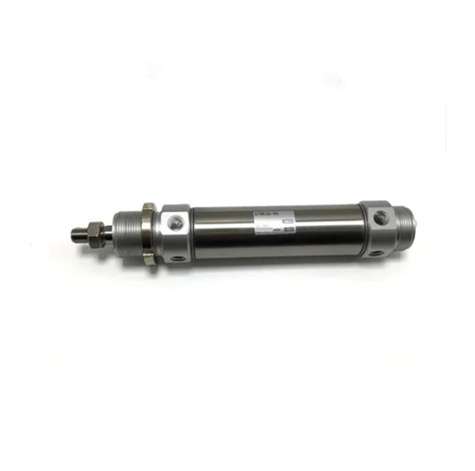 Vérin Rond C76E32-80 à alésage 32mm assurant des mouvements fluides et une course de 80 mm