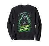 Suicide Silence Grim Reaper Goth Stoner Sudadera