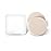 OWLFAVO 2pcs Round Makeup Sponges with 1 Travel Case, Beauty Face Primer Compact Powder Puff, Blender Sponge Replacement for Cosmetic Flawless Foundation, Sensitive and All Skin Types