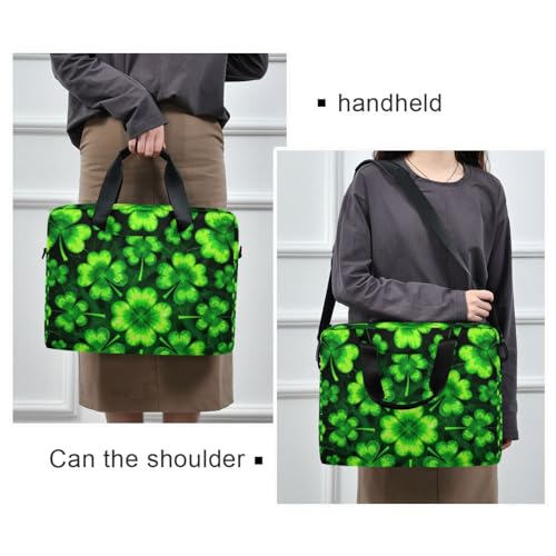 Funda portátil para laptop 15.6 pulgadas con asa y correa miniatura 2