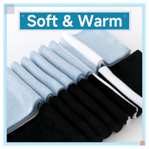 Image of Kayhoma Extra Long Cotton Stripe Thigh High Socks Over the Knee High Plus Size Stockings