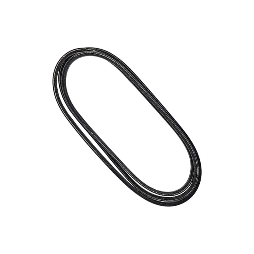 Courroie de transmission compatible avec John Deere L100 L110 L120 L130 G110 LA105 LA115 LA125 LA135 X110 X120 X140, remplacement OEM pour tracteur de pelouse M155885, noir, pièce unique