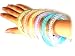 Produktbild PRESKIN  LED Armreif Set (2 Stück), leuchtender Armring, Party Armband, bunt blinkender Schmuck für Rucksack, Fahrrad, Kind und Hund