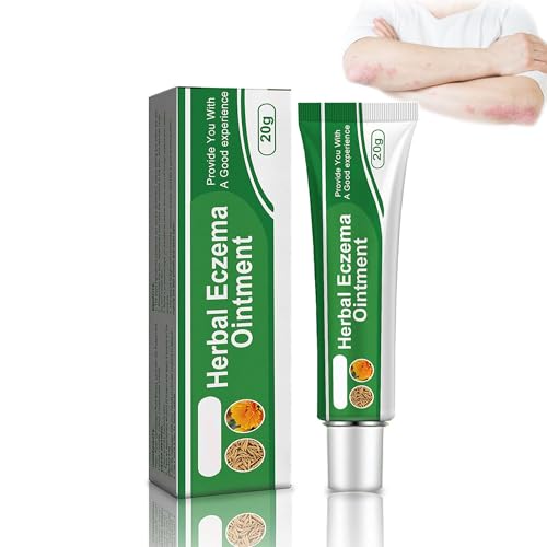 Crema para eczema-20g, Potente anti-picazón,Fórmula Suave,Calmante e hidratante,para Psoriasis, Eczema, Dermatitis y Piel Seca, unisexo