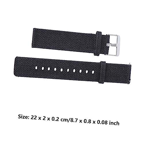 Bracelet en nylon UKCOCO pour Galaxy Watch Active - Pack de 2 rechanges mixtes - 5