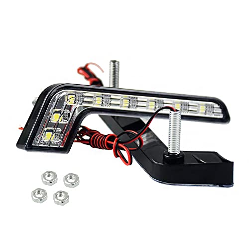 Luz Diurna DRL para Auto 12V, 8 LED Blanco Impermeable miniatura 7