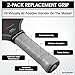 PICKLETECH Pure Pickleball Paddle Grip Tape - 2 Pack - Moisture-Wicking Tacky Surface for Comfort - Replacement Grip Wrap for Pickleball Racket Handle - Ideal for Small Grips