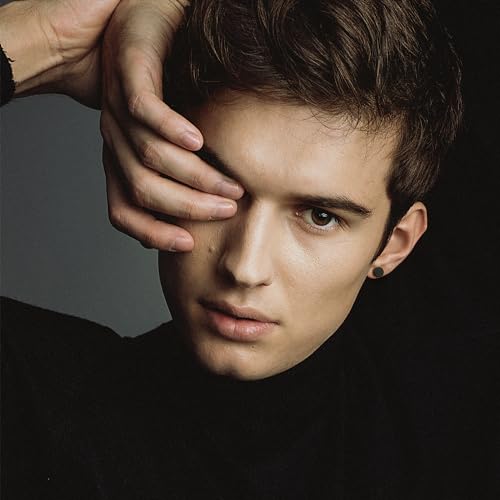 FIBO STEEL 6 Pairs Stud Earrings for Men Women Flat Back Ear Piercing Ear Plugs Tunnel Fake Gauge Earrings 18G3