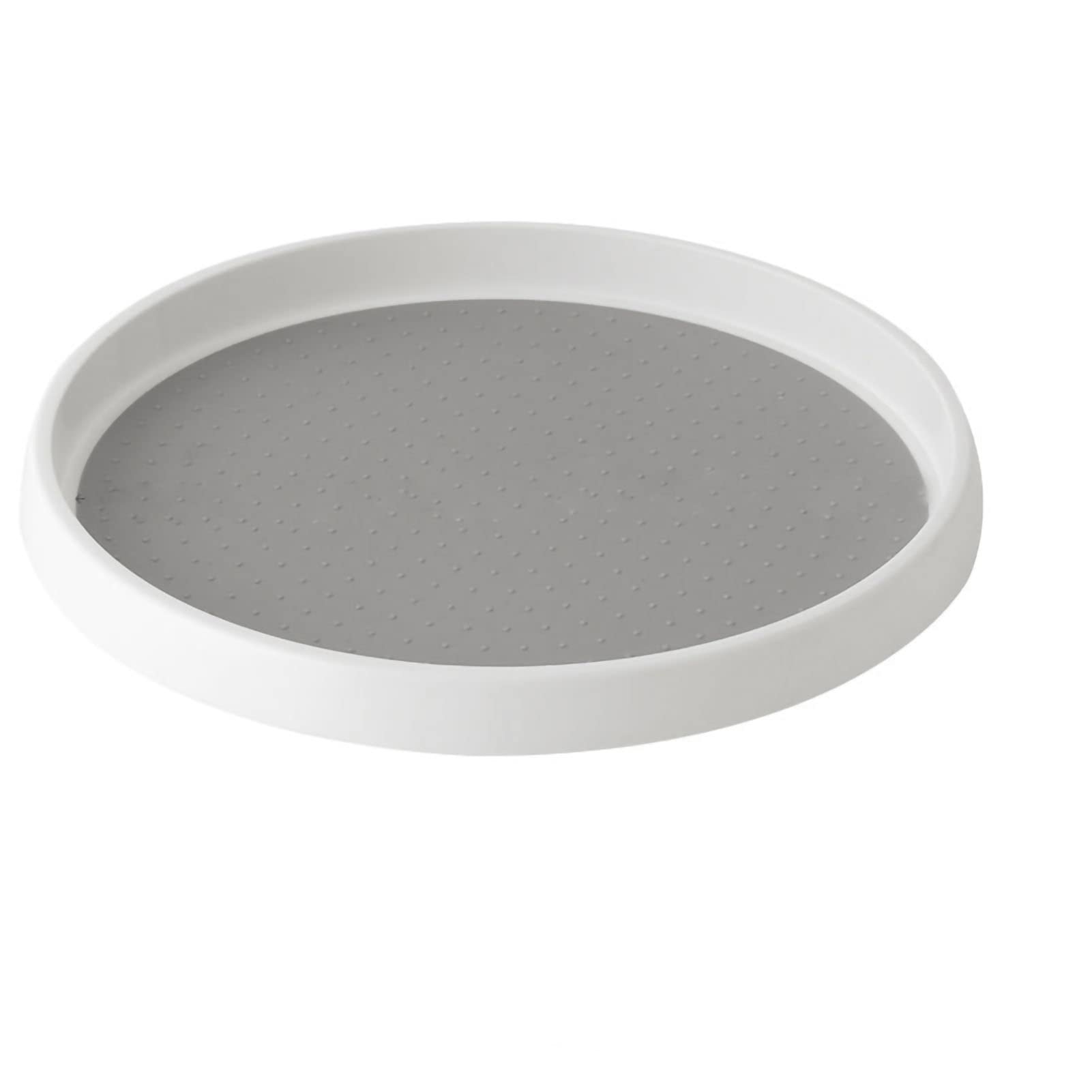 Organizzazione Lazy Susan, Porta Giradischi Lazy Susan Antiscivolo | Organizzatore per armadietti, dispensa, cucina, frigorifero, mobile lavabo e piano di lavoro(30cm)