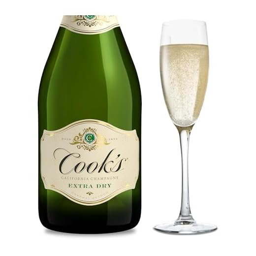 Cook's California Champagne Extra Dry White Sparkling Wine, 750ml Bottle