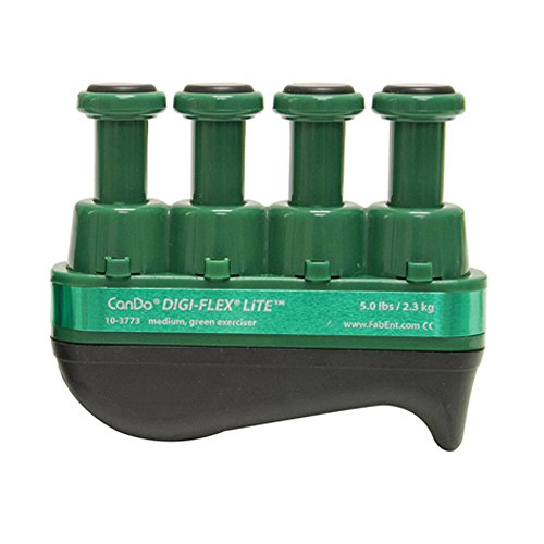 CanDo 10-3773 Digi-Flex LiTE Exerciser, Medium, Green