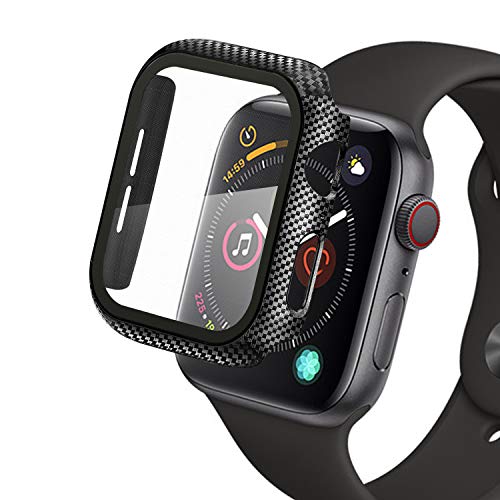 [Protezione completa] Il resistente paraurti Per PC e il resistente vetro temperato coprono lo schermo e i bordi. Proteggi il tuo iWatch completamente da graffi, abrasioni e impronte digitali. La pellicola protettiva può essere pulita più volte con un panno per garantire la chiarezza dello schermo e non pregiudicare il suo uso ripetuto.