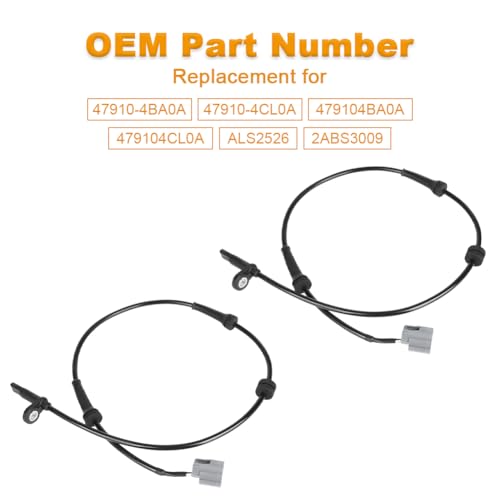 ABS Wheel Speed Sensor Replace ALS2526, 2ABS3009, 47910-4BA0A, 47910-4CL0A by Jovbex - Used condition - Image 3