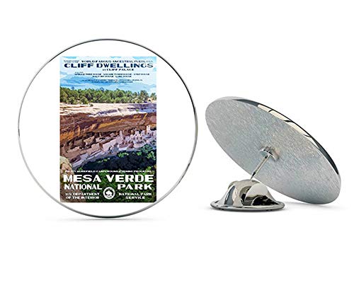 Mesa Verde Poster Art (rv National Park Hike) Metal 0.75