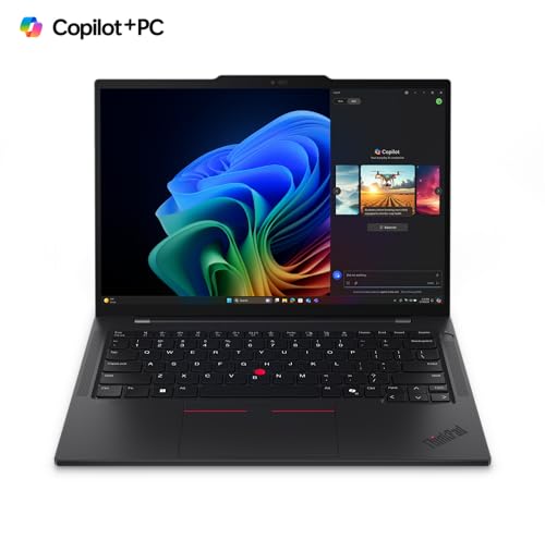 Image of Lenovo ThinkPad T14s Gen 6 - 14 inch WUXGA IPS 400-nit - X1P-42-100 - 16GB RAM - 512GB SSD - Windows 11 Pro - Wi-Fi 7 - Dolby Audio - Fingerprint Reader - Ultralight Business LaptopSnapdragon X Elite