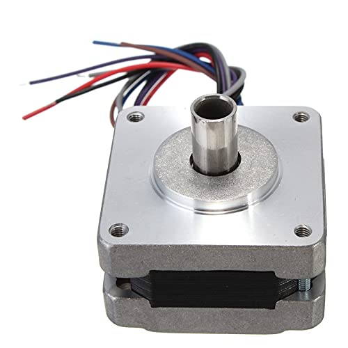 JIEYUZYUO Hohlwellen-Hybrid-Schrittmotor, 39 Mm, 4-Phasen-5-Leiter-Schrittmotor, Quadratisch, 1,8 Grad, Unterstützung JIEYUZYUO Hohlwellen-Hybrid-Schrittmotor, 39 Mm, 4-Phasen-5-Leiter-Schrittmotor, Quadratisch, 1,8 Grad, Unterstützung