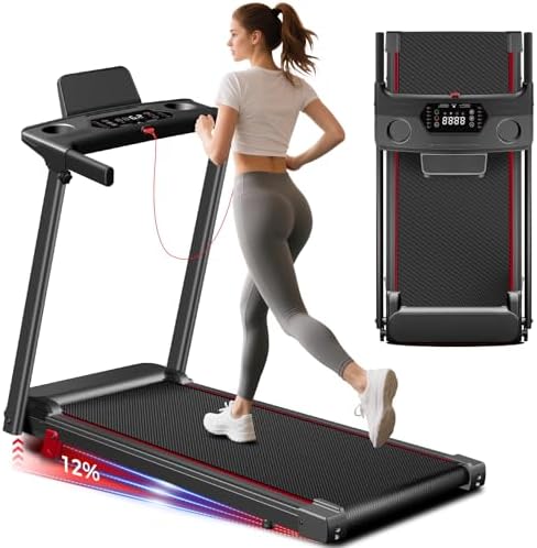 Treadmill with Incline 3-in-1 Portable Treadmills for Home Small,...