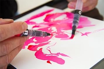 Molotow Aqua Ink Empty Squeeze Pen 3-Pen Set, 1mm, 3mm, 4mm Tips, 1 Set (727.110)