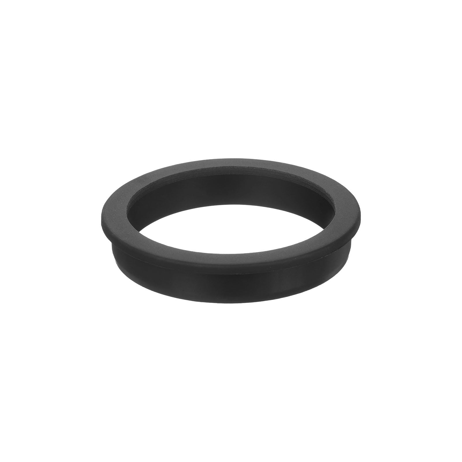 Unifizz 1Pcs Rubber Grommet 92mm Drill Hole, 81mm ID Hole Top Hat Grommet Black Silicone Hole Plug Gasket for Automotive, Machinery and Wiring Applications