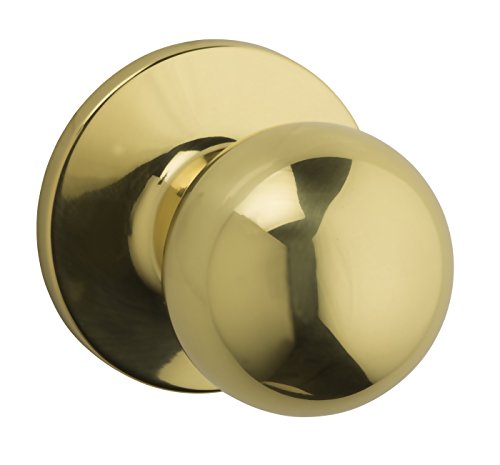 Amazon.ca: Weiser Regina Brass Door Knob, Interior Door Handles/Passage Knobs for Hall and Closet Door, Non-locking Hall/Closet Door Handle, Traditional Home Décor