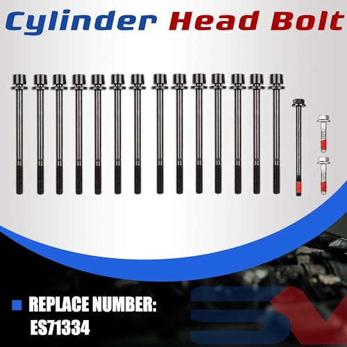 Image of 3.5L HS26336PT Cylinder Head Gasket Set with Head Bolt Intake & Exhaust Manifold Gasket | Fit For Chevy Colorado 2004-2006, Hummer H3 2006, GMC Canyon 2004-2006, Isuzu i-350 2006 3.5L OE# ES71334, HS54736