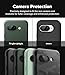 Ringke Onyx for Google Pixel 9a Case [Feels Good in The Hand] Oil & Dirt Resistant, Enhanced Camera Lens Protection, Comfortable Grip, Non-Slip, Lightweight Cover - Dark Green