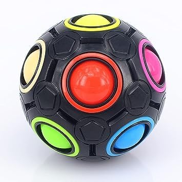 MFH Football Cube Toy for Children Kids | Rainbow Ball with 1 X Ball for Early Education Toys (Multicolor) (B0CS9NF632) Amazon Price History, Amazon Price Tracker