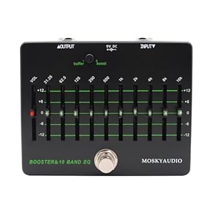 The Booster & Ten Band EQ has been upgraded with noise-reductioncircuitry, true bypass switching,a lightweight aluminum housing,brighter LEDs for increased visibility. With ten carefully chosen frequencies and both input and output level controls, th...