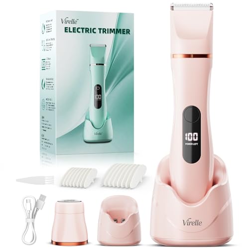 Rasoir Electrique Femme - Tondeuse Femme Intime...