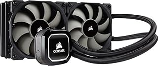Corsair Hydro H100 x 240 mm Radiator Dual 120 mm PWM Fans Liquid CPU Cooler - Black