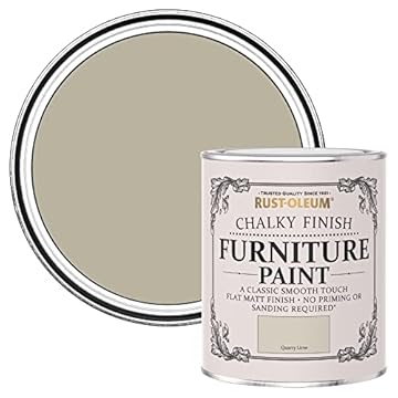 Rust-Oleum Beige Upcycled Furniture Paint in Chalky Finish - Quarry Lime 750ml