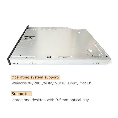 JOYIN-BURN Super Slim 9.5mm UJ-272 UJ272 SATA Tray Loading 3D 6X Blu-ray Optical Disc Drive BD Burner BD-RE BDXL DL Dual Layer Bluray Writer... - Image 4