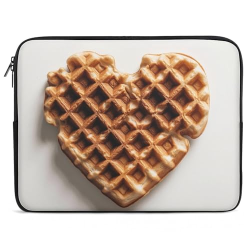 Funda para portátil 12 pulgadas con diseño en forma de corazón miniatura 1