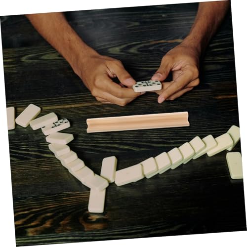 Base de Madera para Juegos de Domino y Mahjong Hemoton miniatura 4