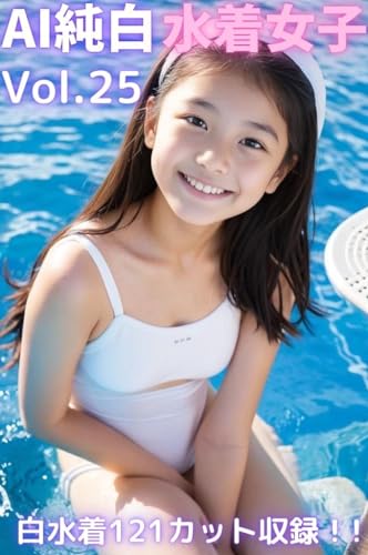 AI純白水着女子 Vol.25(AI pure white swimsuit girl Vol.25)