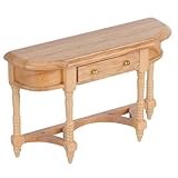 Facile à transporter : la taille modérée table la rend facile à transporter et à ranger, permettant aux enfants de profiter jeu de maison de poupée à tout moment, n'importe où, meubles de maison miniatures, modèle de meuble