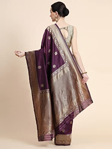 Image of Avantika Fashion Women's Kanjivaram Soft Semi Silk Banarasi Sarees With Blouse Piece.