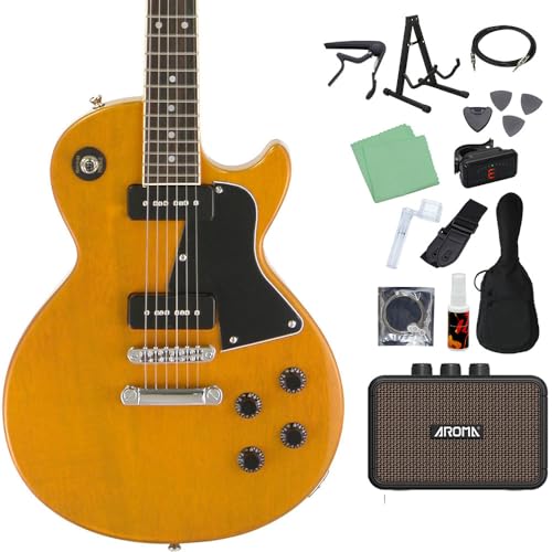 Amazon | Blitz by AriaProII BLP-SPL YL エレキギター初心者14点