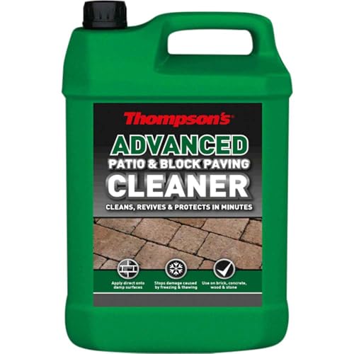 Ronseal TPBPCP5L Patio & Block Paving Cleaner Protect 5 Litre