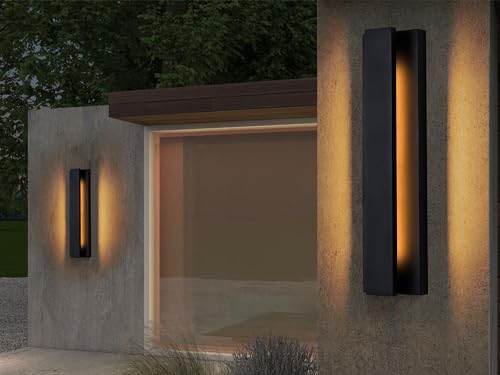 Oupavocs FTL-OW-054 Outdoor Wall Lights Fixture, 21Inch Led Modern Wall Sconce, Black Exterior Porch Light Fixture, Long Wall Mount Lighting For House, Patio thumb #8