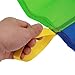 HEEPDD Rainbow Play Parachute, Play Parachute, 12ft Diameter, Outdoor Group for Kids Rainbow, Oxford Fabric, Multicolored Nan Children's Toys (3 Meter)