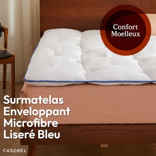 Surmatelas microfibre respirant 90x190 CASABEL