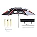 Produktbild Parasol Sonnenschirm Angelschirm Neigbar Gartenschirm 220 cm Strandschirm Sonnenschirm Tragbare Lagerung,Platz Sparen,Für Balkon,Terrasse,Angeln,Garten,Wasserdicht/Sonnenschutz