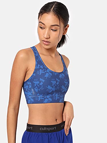 Image of CULT CultSport | Medium Support Sports Bra for Women | Crossback Design | Removable Padding