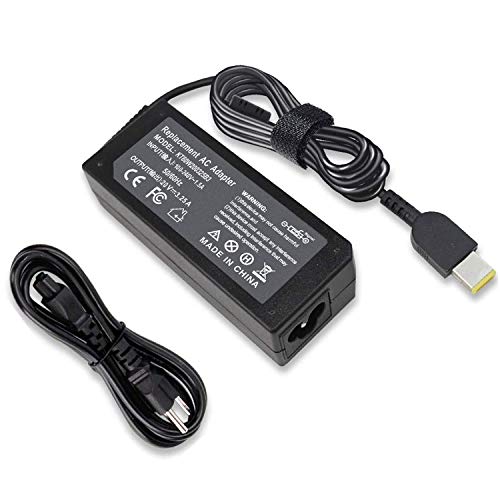 BYTEC 65W 20V 3.25A AC Adapter Laptop Charger Compatible with Lenovo Thinkpad T430 T440 T440S T440P T450 T460 T460S T540P T560 E440 E450 E550 E560 G50 G50-45 G50-70 G50-80 Z50 Z50-70 Power Supply Cord