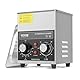 VEVOR 2 L Ultraschallreiniger mit Heiztimer & Korb professionelle digitale Ultraschall Reinigungsgeräte, 60 W Reinigungsmaschine für Uhreninstrumente Brillen Münzen Metallteile Werkzeuge Silber