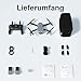 Ameta Drohne mit Kamera 4K und GPS, S50 Lite FPV Drohne für Kinder und Erwachsene mit Auto Return/ 50 Minuten Flugzeit/Follow Me/Intelligent Mode/Gestensteuerung/ 500M Reichweite, Unter 249g