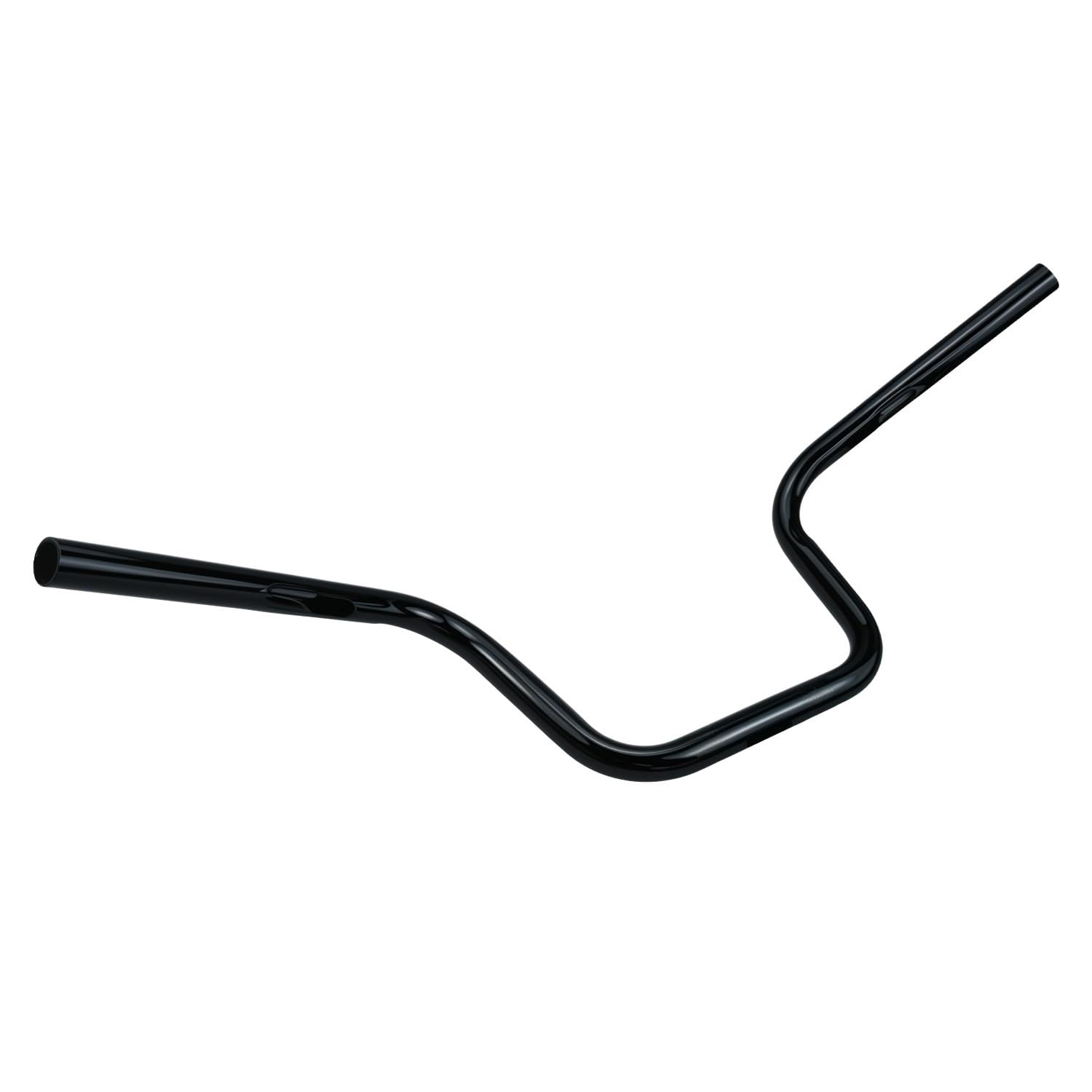 Manubri per moto manubri moto bassi Adatto per Sportster XL 883/1200 e Street Bob 8" Rise 1" Ape Hanger Bar(Gloss Black)