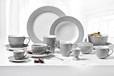  Ritzenhoff & Breker Kaffeeservice 18 tlg. Doppio grau - Flirt